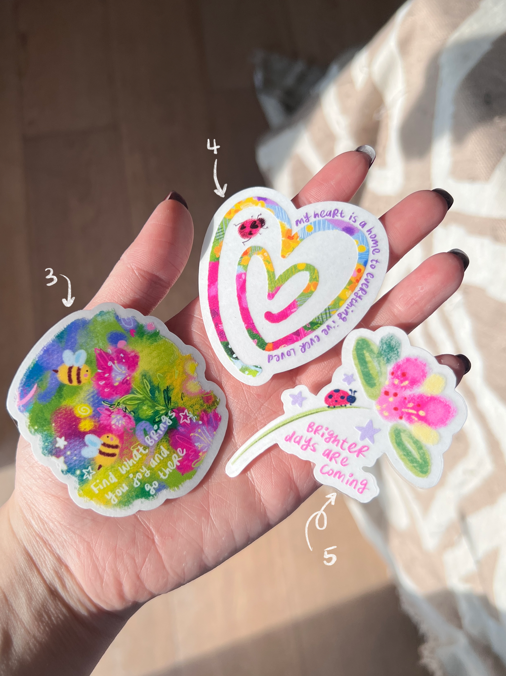 [7 variations] Clear Stickers